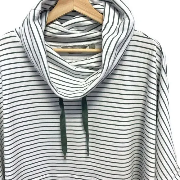 Funnel Neck Striped Top - Picture 3 of 7